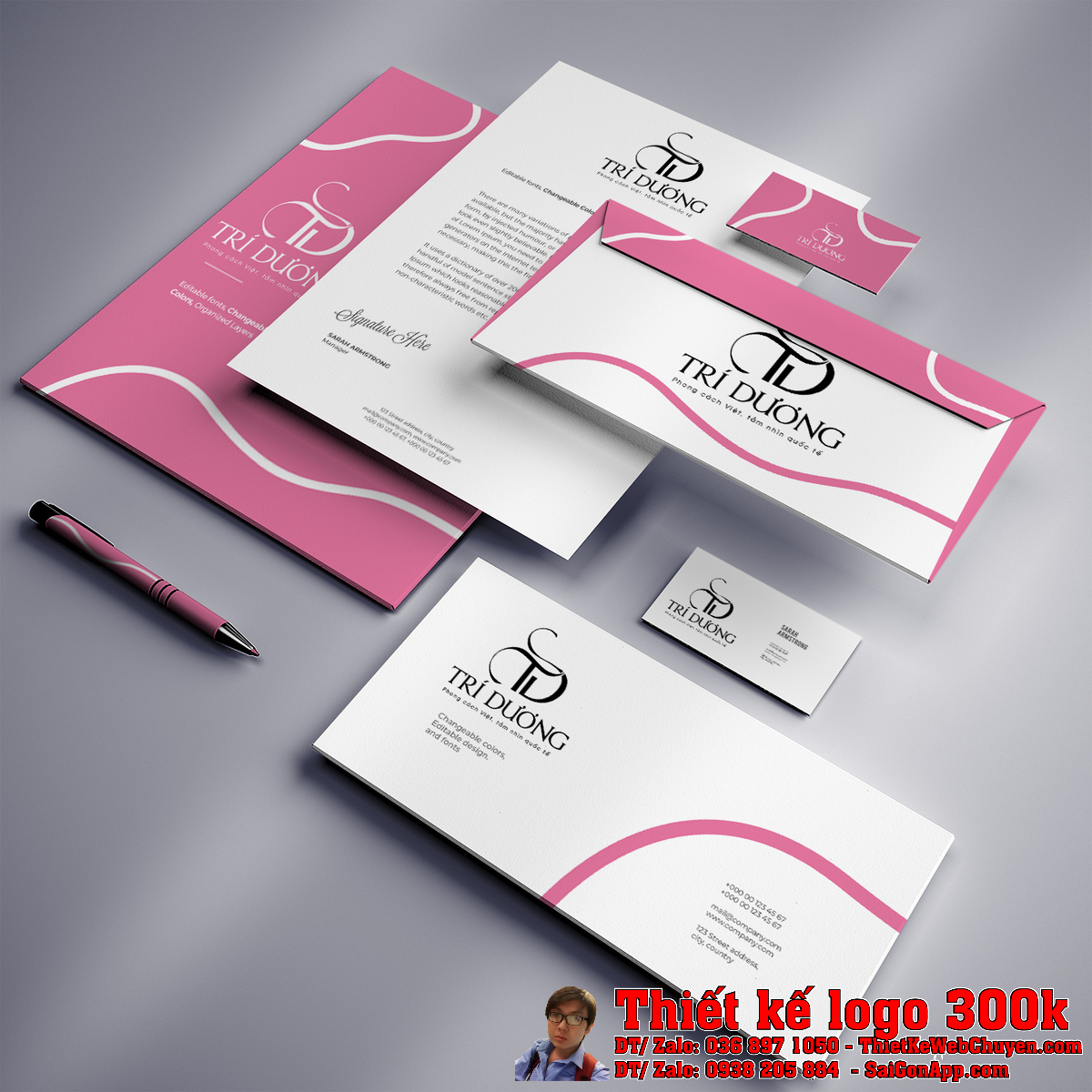 Ứng dụng Thiết kế logo Trí Dương