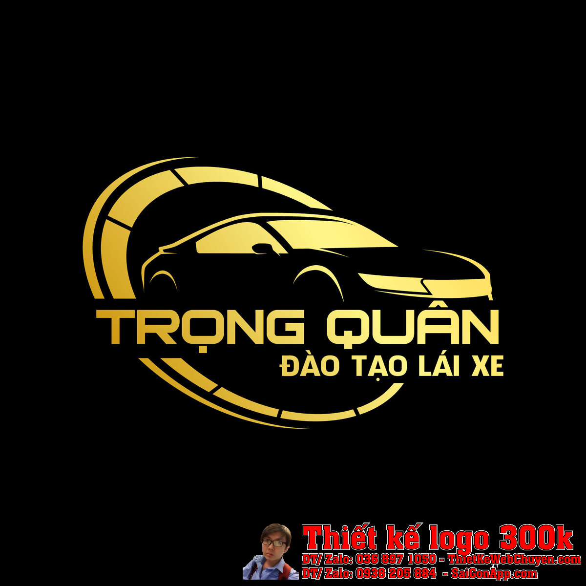 Mẫu thiết kế logo Trọng Quân 1