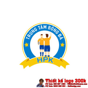 Thiết kế logo Trung Tâm Bóng Đá HPK