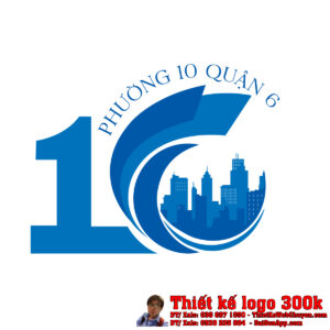 Thiết kế logo UBND Phường 10 Quận 6