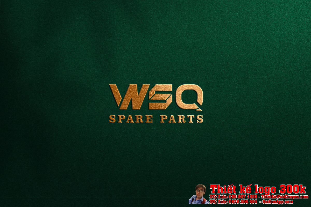 Chi tiết đường nét Thiết kế logo XUẤT NHẬP KHẨU VÀ THIẾT BỊ CÔNG TY WSQ