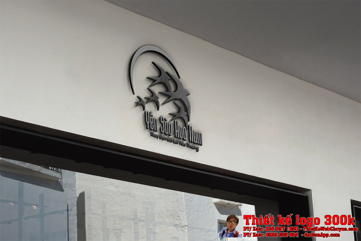 Chi tiết biểu tượng trong Thiết kế logo Yến Sào Hoa Nam