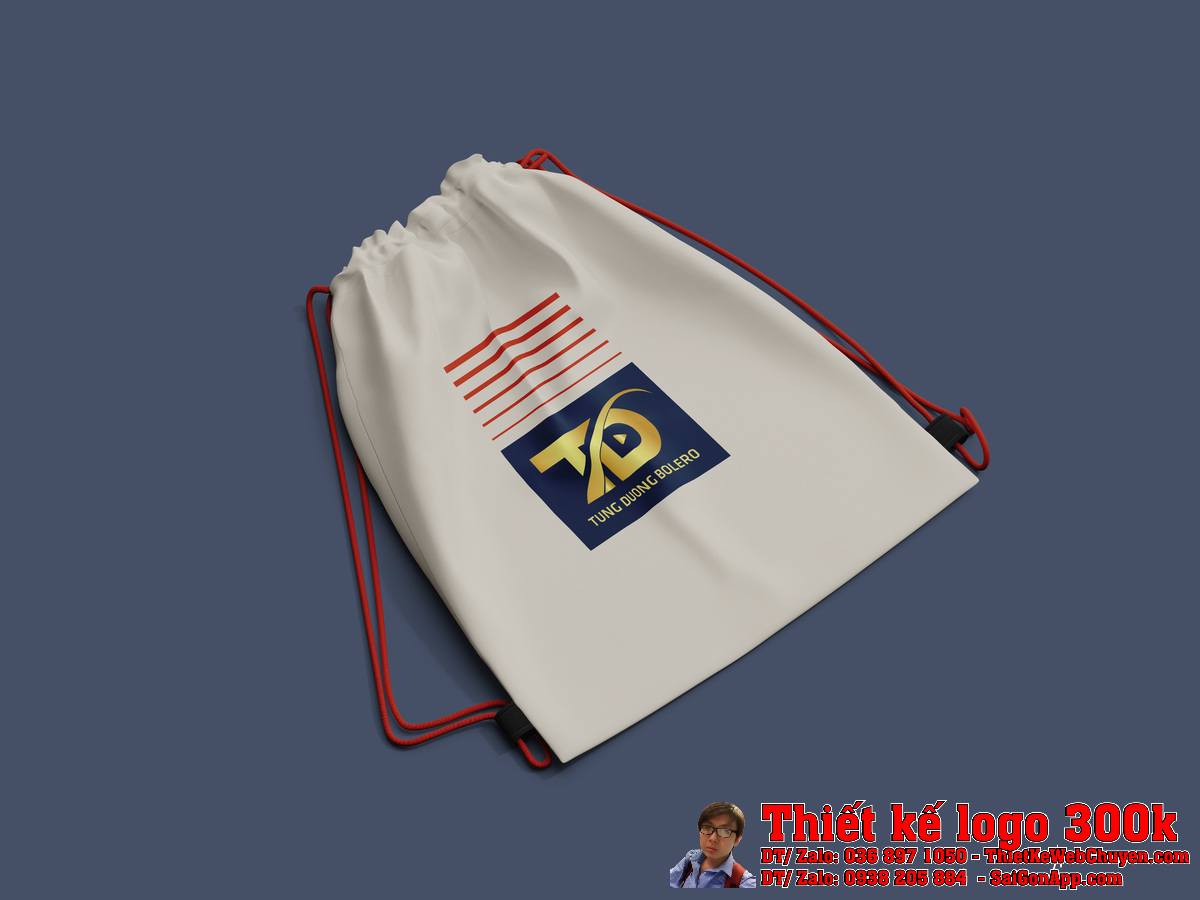 Ứng dụng Thiết kế logo âm nhạc Tùng Dương Bolero trên danh thiếp