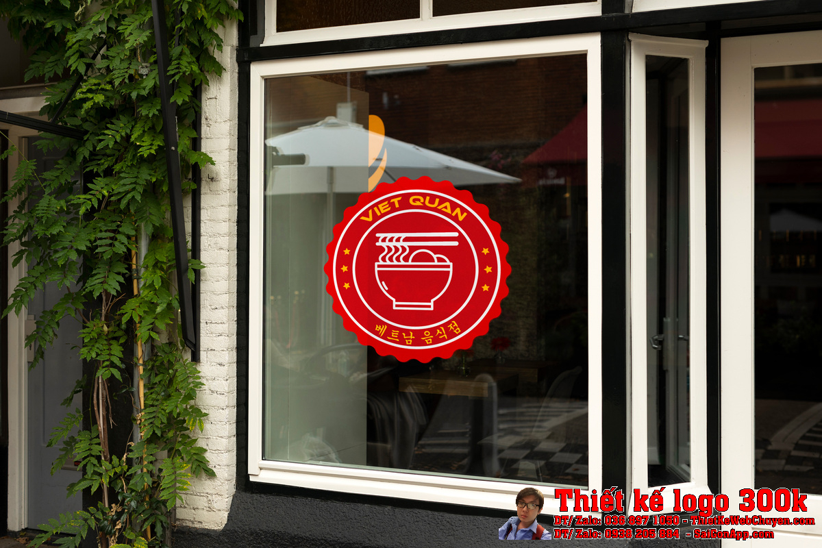 Logo Việt Quán ứng dụng trên các vật phẩm khác