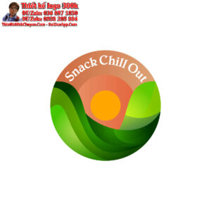 Thiết kế logo ăn vặt Chill Out - Snack