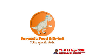 Thiết kế logo ăn vặt Juramic