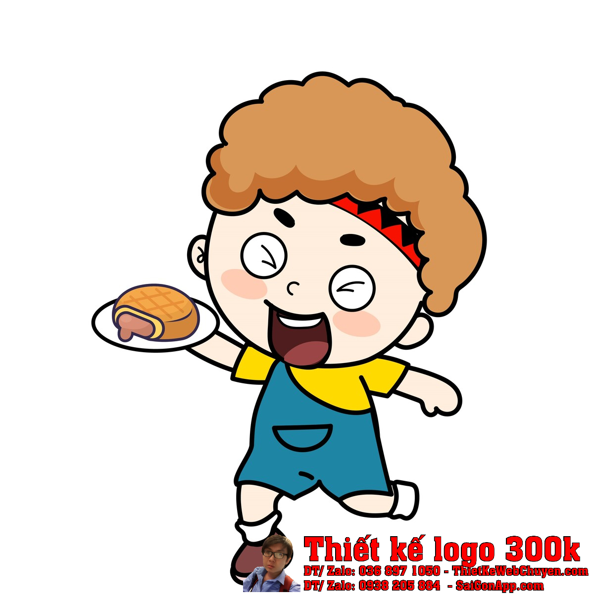 Thiết kế logo ăn vặt iMăm Thiết kế logo ăn vặt iMăm