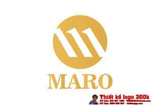 Thiết kế logo áo thun MARO