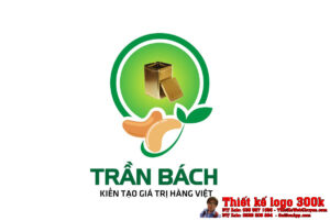 Thiết kế logo bao bì kim loại Trần Bách
