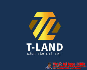 Thiết kế logo bất động sản T-LAND