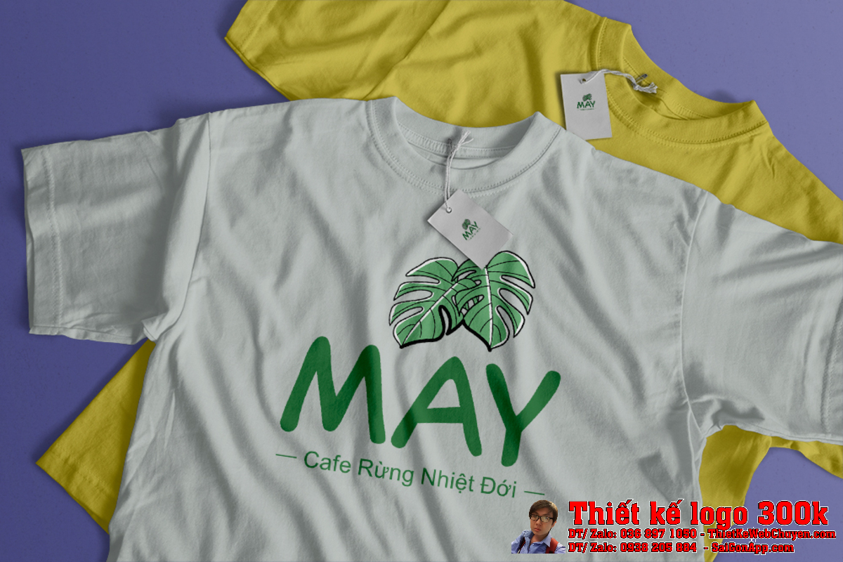 Chi tiết Thiết kế logo cà phê MÂY