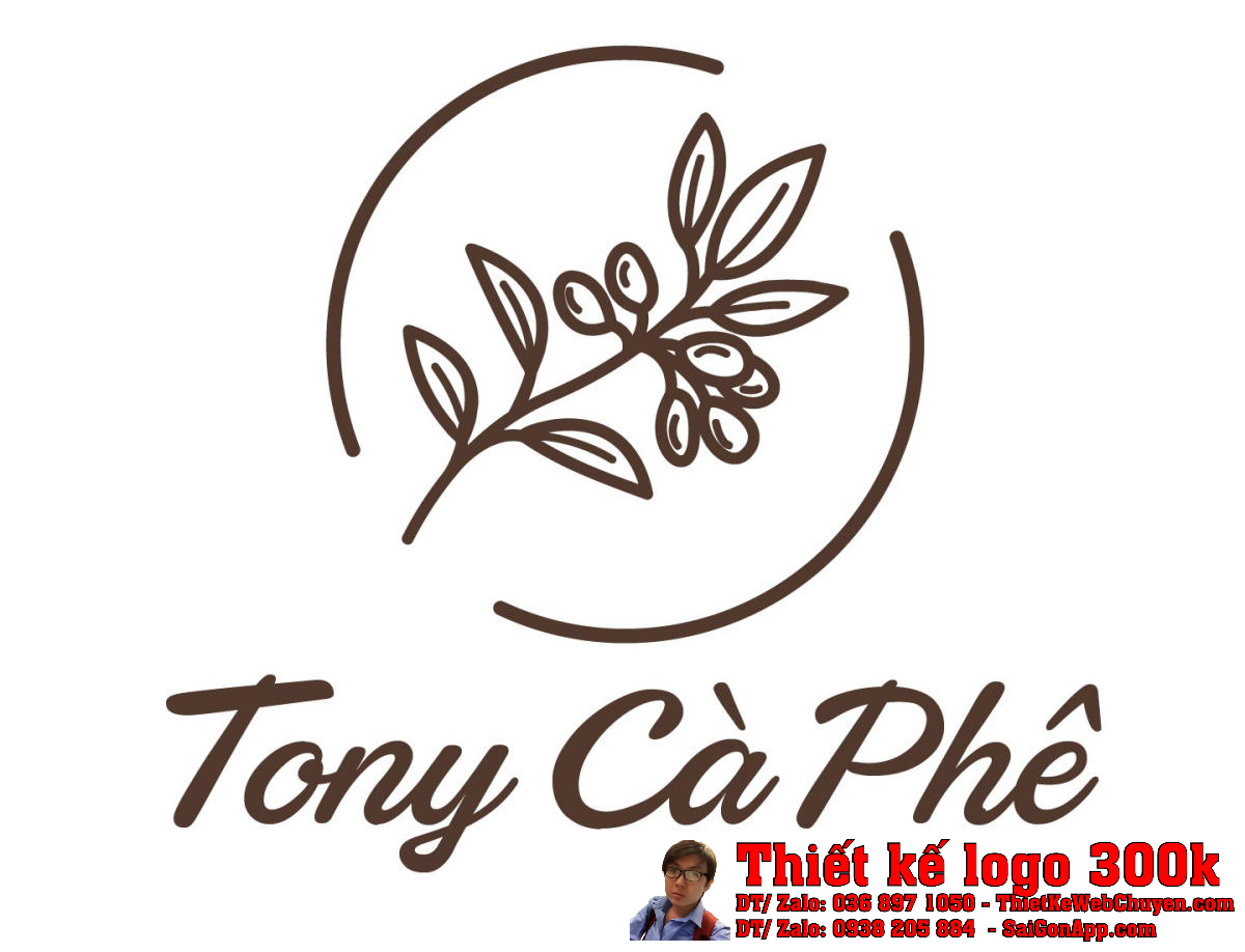 Thiết kế logo cà phê TONY Thiết kế logo cà phê TONY