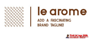 Thiết kế logo cafe le arome