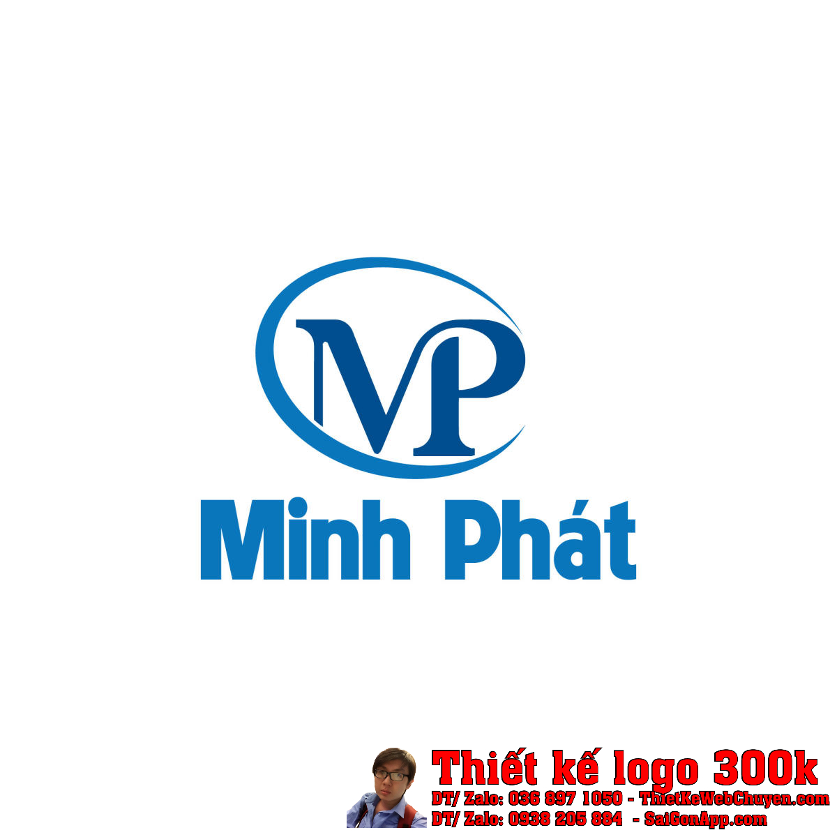Thiết kế logo cơ điện Minh Phát Thiết kế logo cơ điện Minh Phát