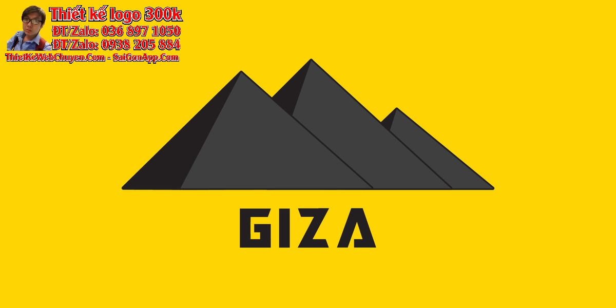 Thiết kế logo cơ khí Giza