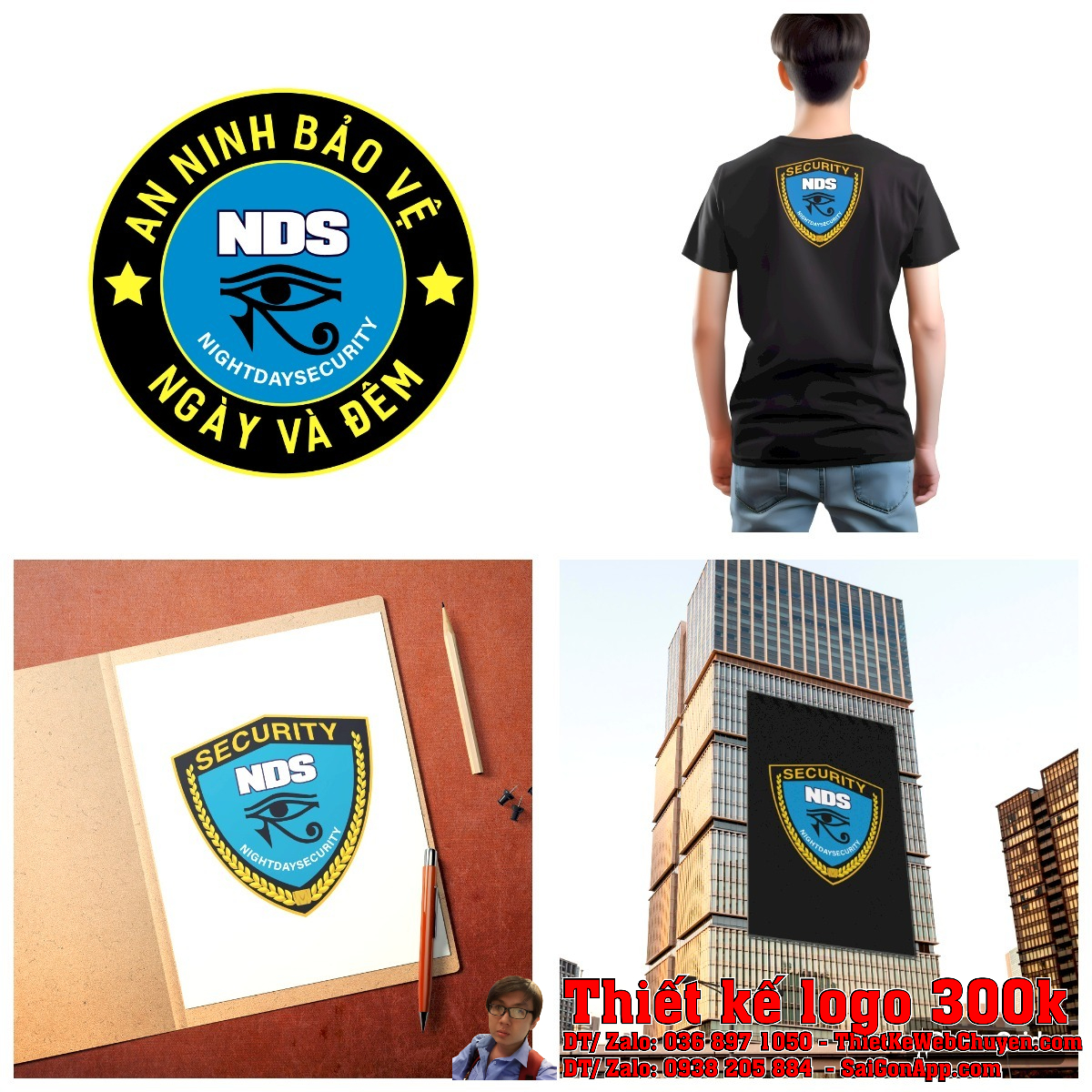 Tổng thể bộ nhận diện thương hiệu