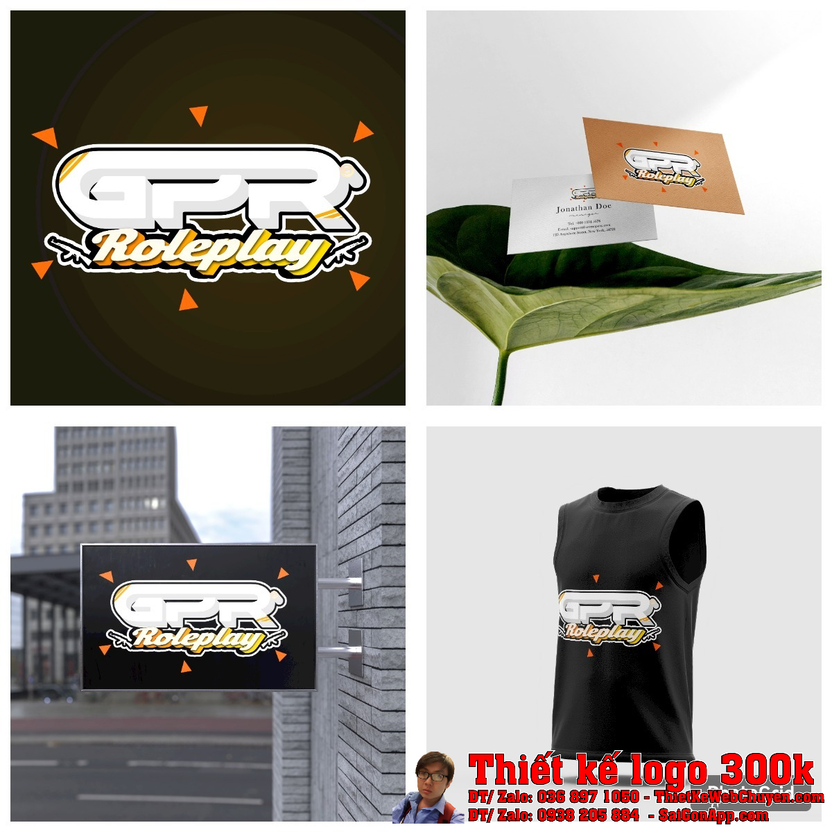 Phiên bản khác của Thiết kế logo công ty GPR