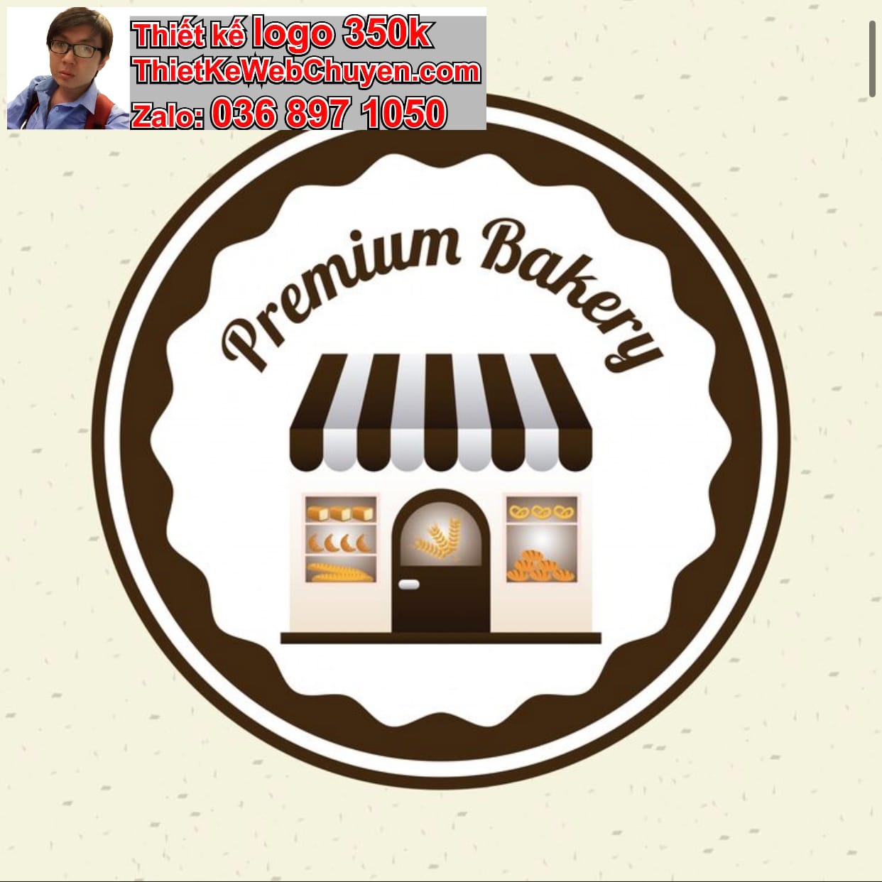 Thiết kế logo công ty bakery giá rẻ