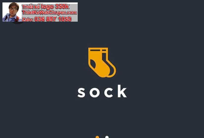 Thiết kế logo công ty bán vớ tất