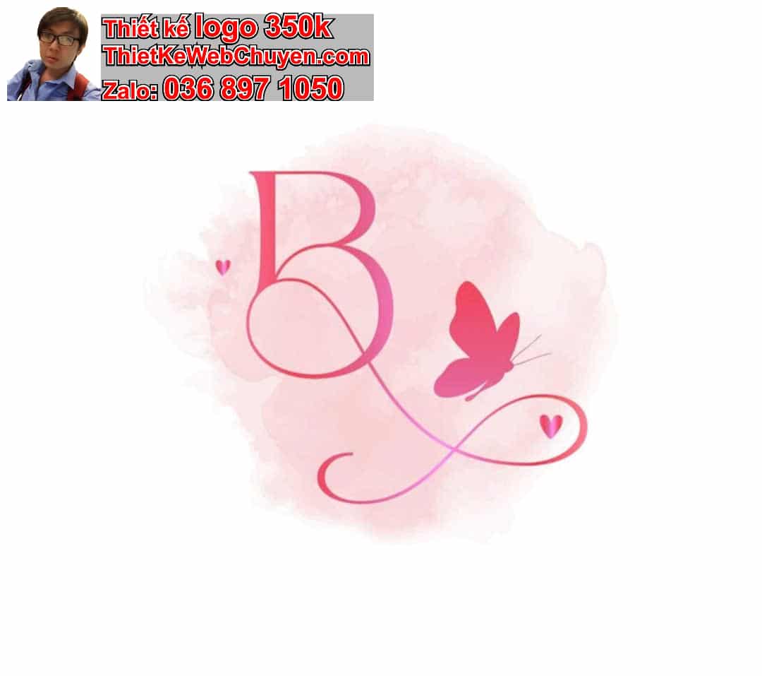 Thiết kế logo công ty chữ B cách điệu