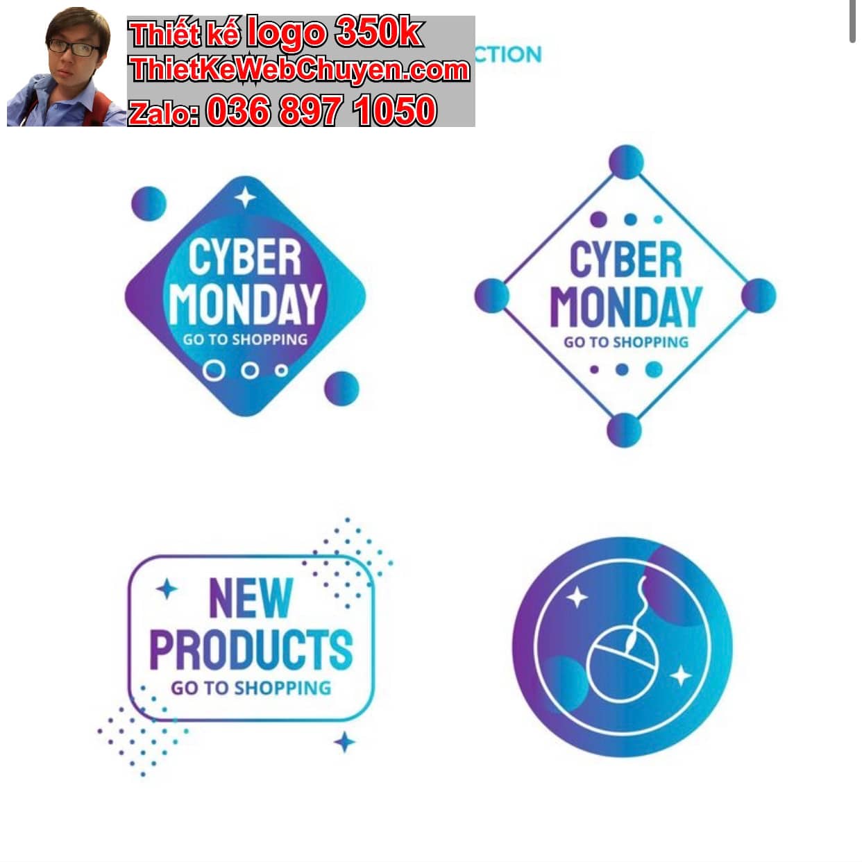 Thiết kế logo công ty công nghệ giá rẻ