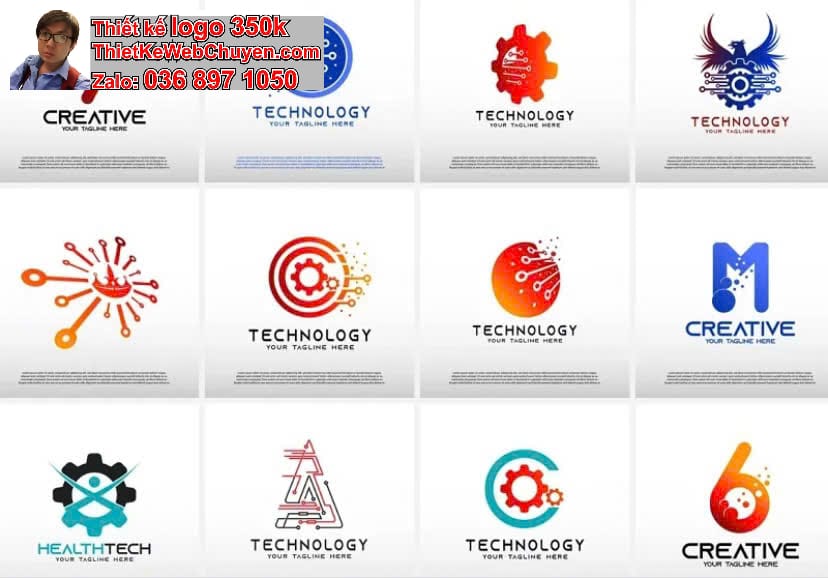 Thiết kế logo công ty công ty tin học