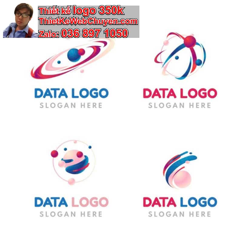 Thiết kế logo công ty dịch vụ viễn thông internet