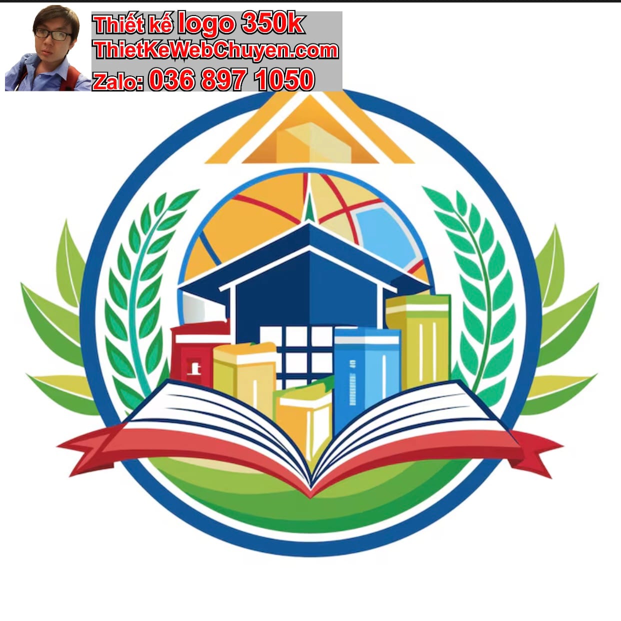 Thiết kế logo công ty giáo dục giá rẻ