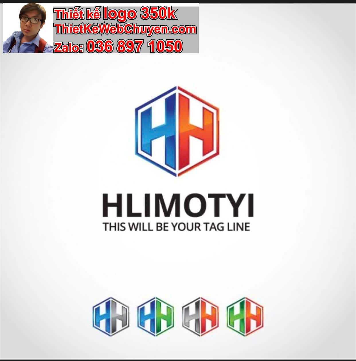 Thiết kế logo công ty họ Huỳnh