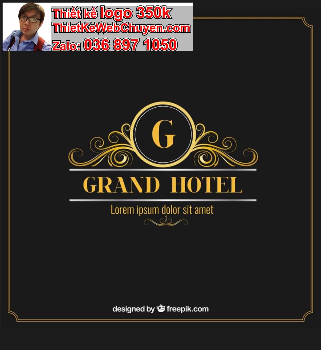 Thiết kế logo công ty khách sạn giá rẻ