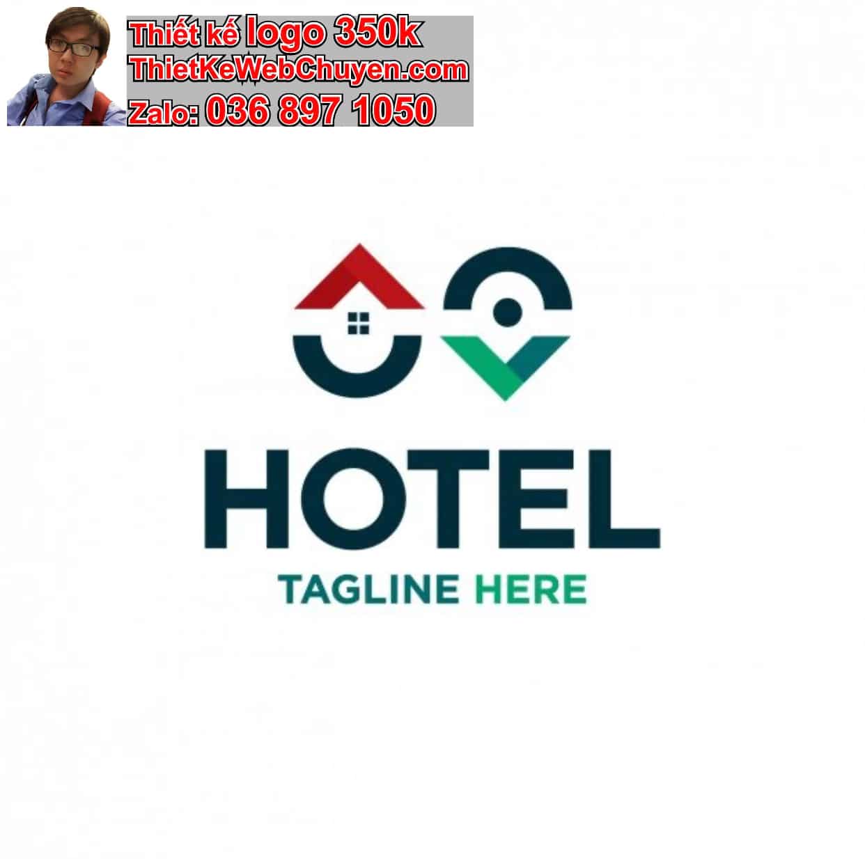 Thiết kế logo công ty khách sạn giá rẻ