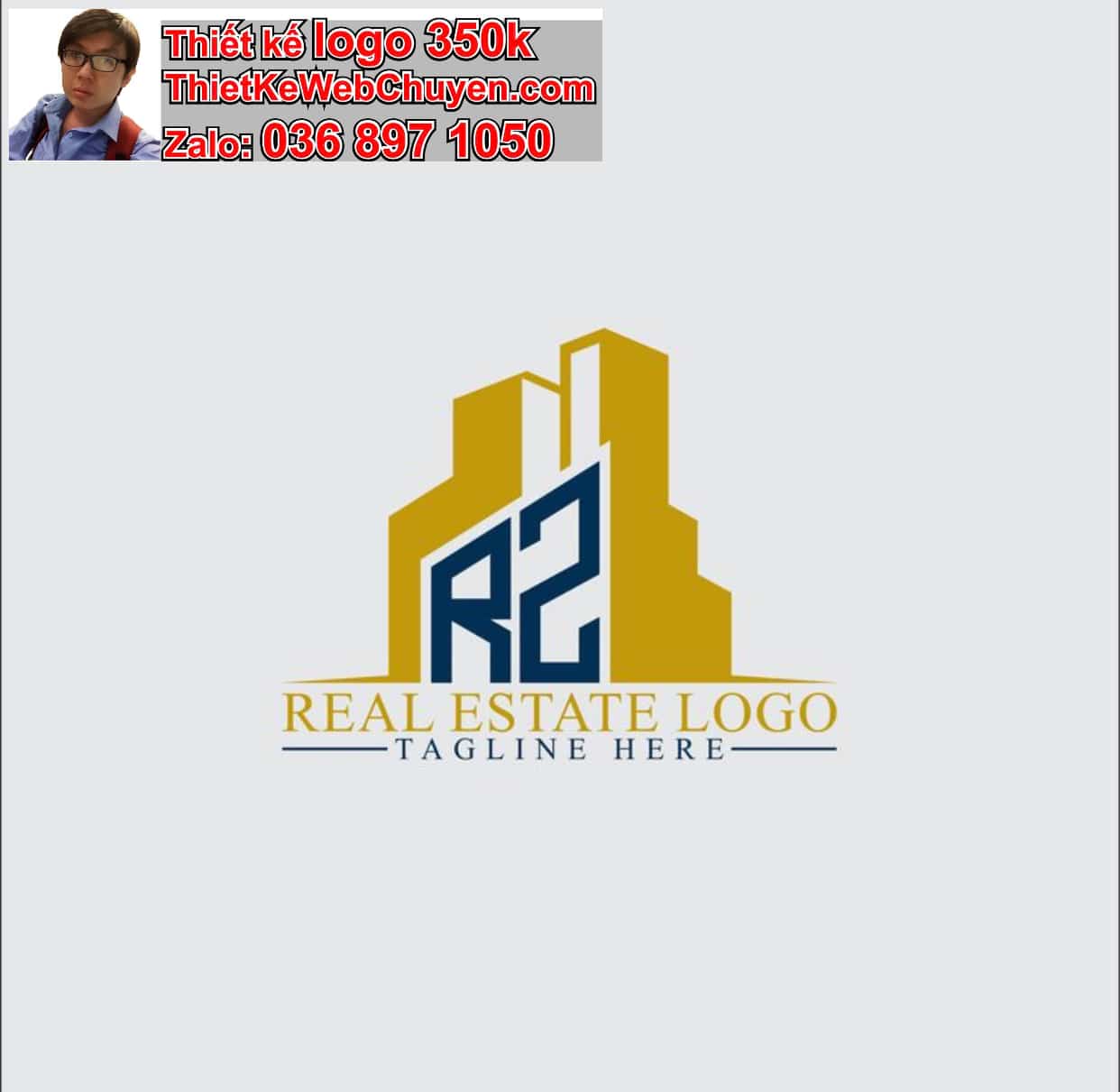 Thiết kế logo công ty kiến trúc giá rẻ