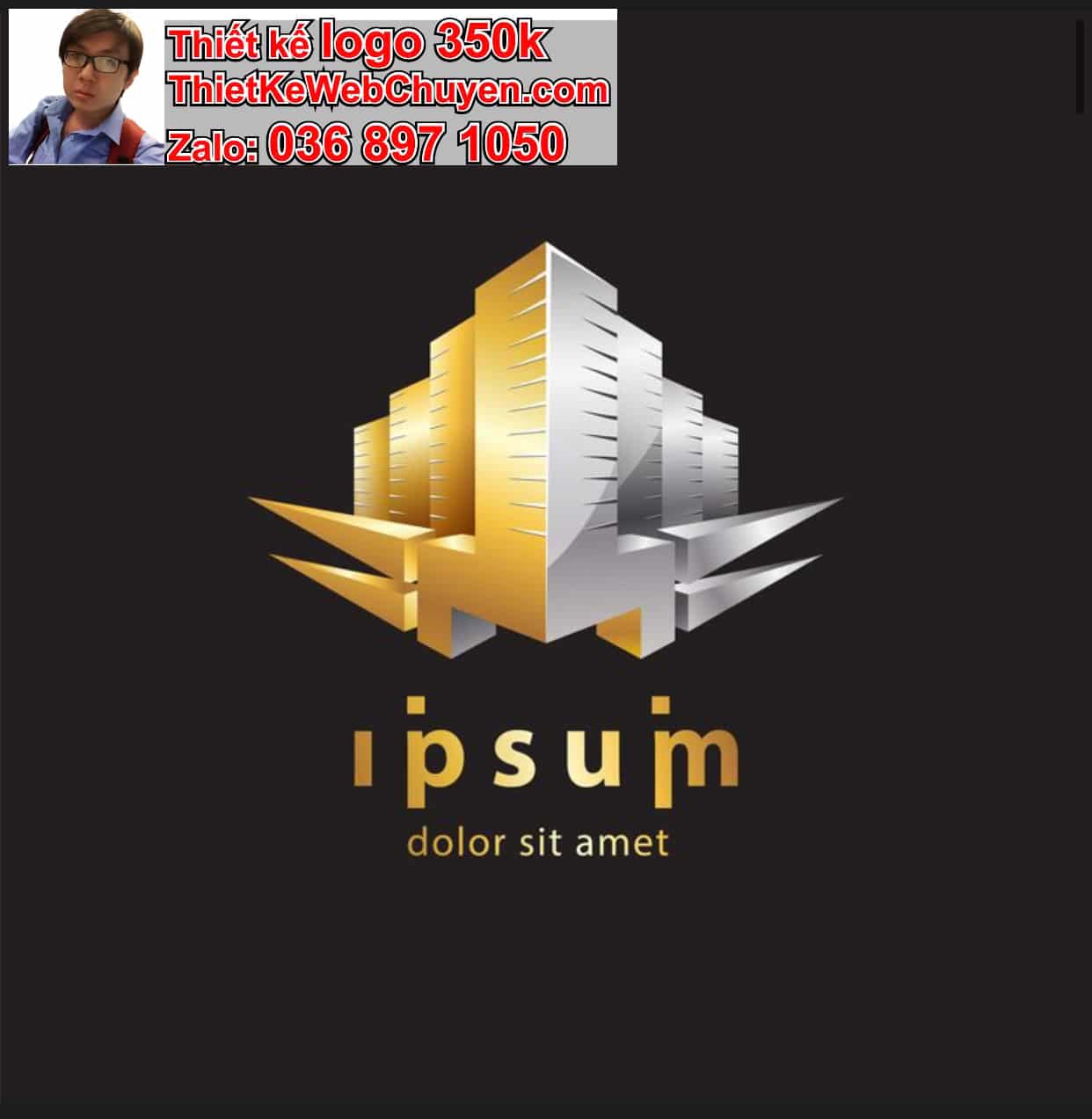 Thiết kế logo công ty kiến trúc giá rẻ