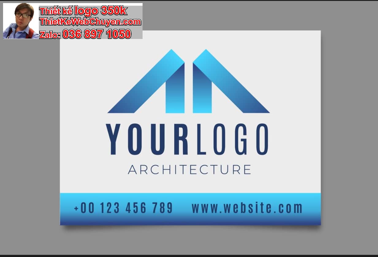 Thiết kế logo công ty kiến trúc giá rẻ