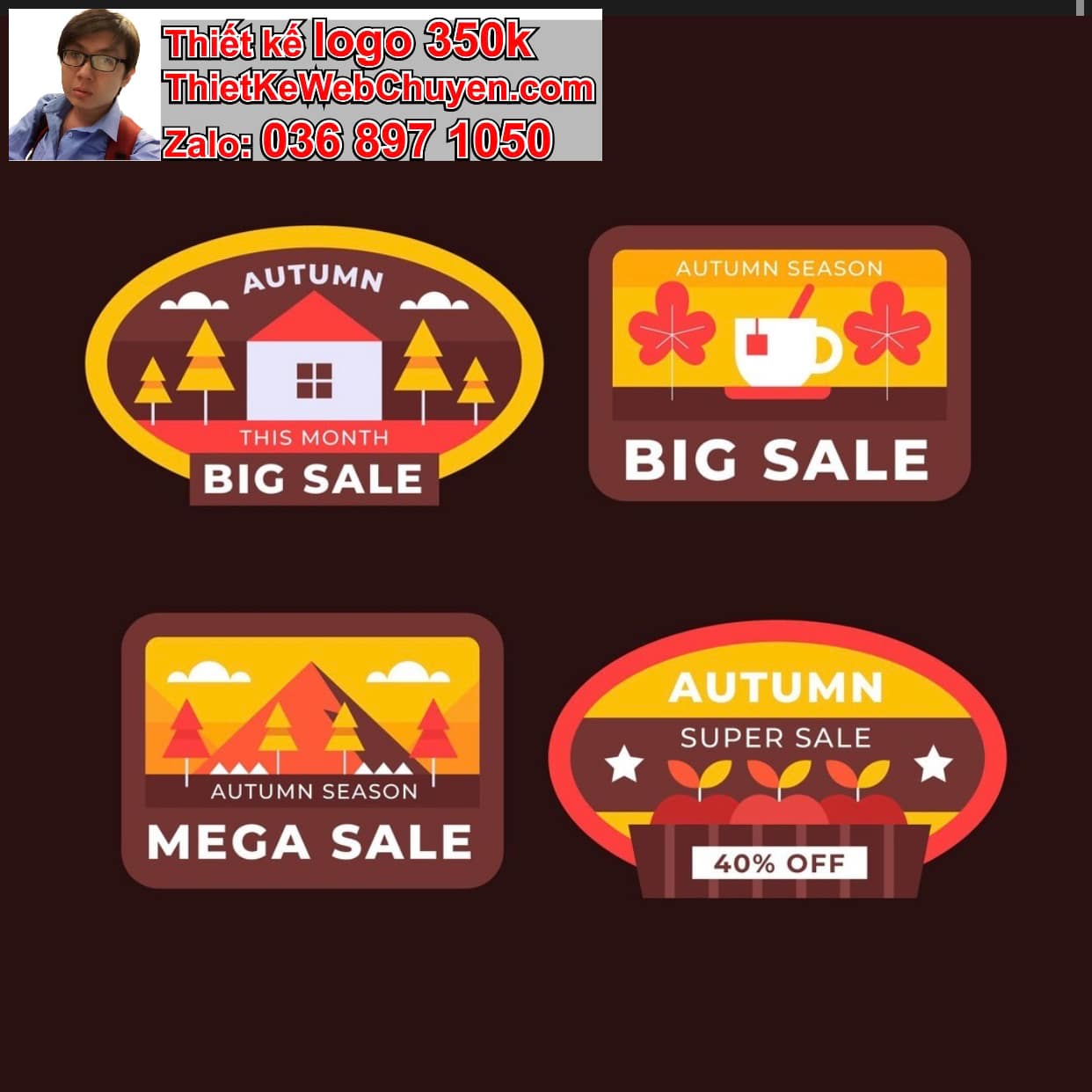 Thiết kế logo công ty nhà hàng giá rẻ