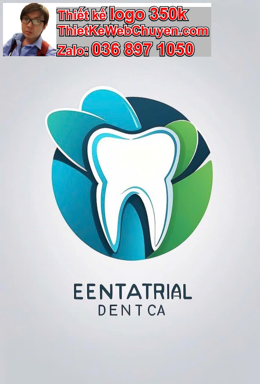 Thiết kế logo công ty nha khoa răng