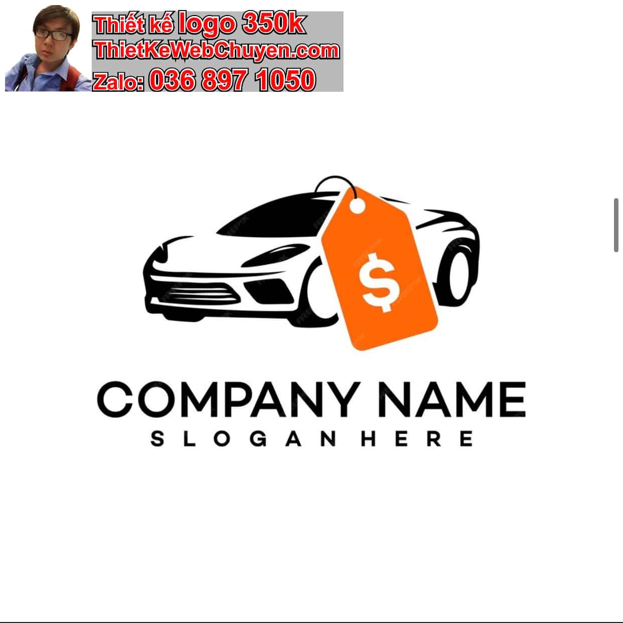 Thiết kế logo công ty ô tô giá rẻ