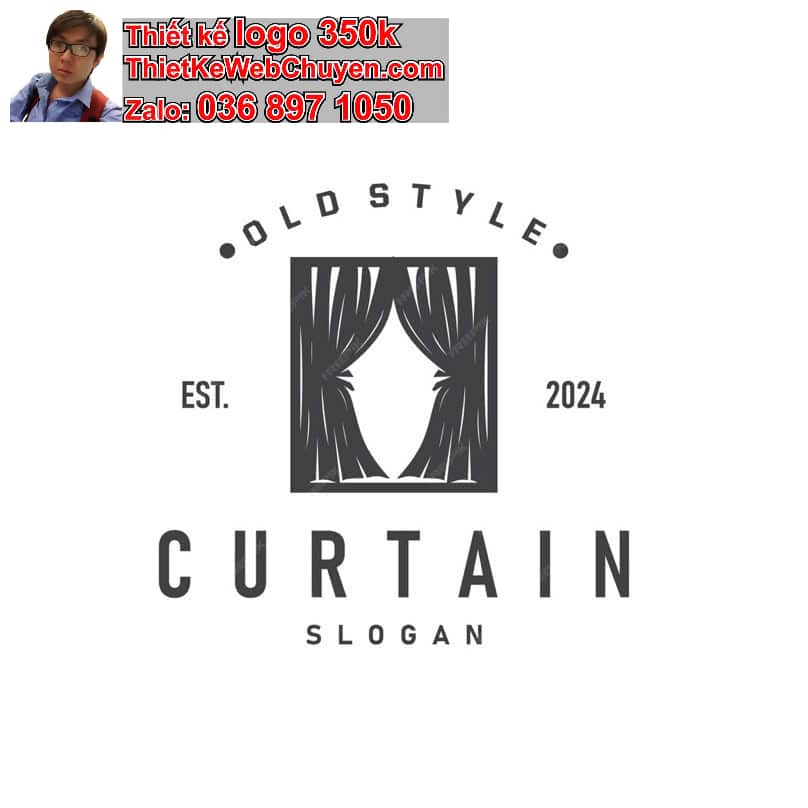 Thiết kế logo công ty shop rèm cửa