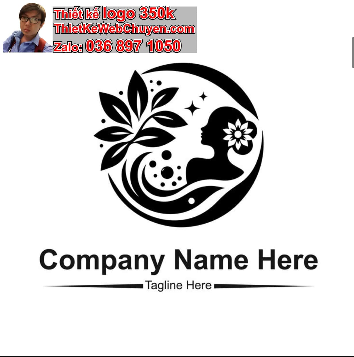 Thiết kế logo công ty spa giá rẻ