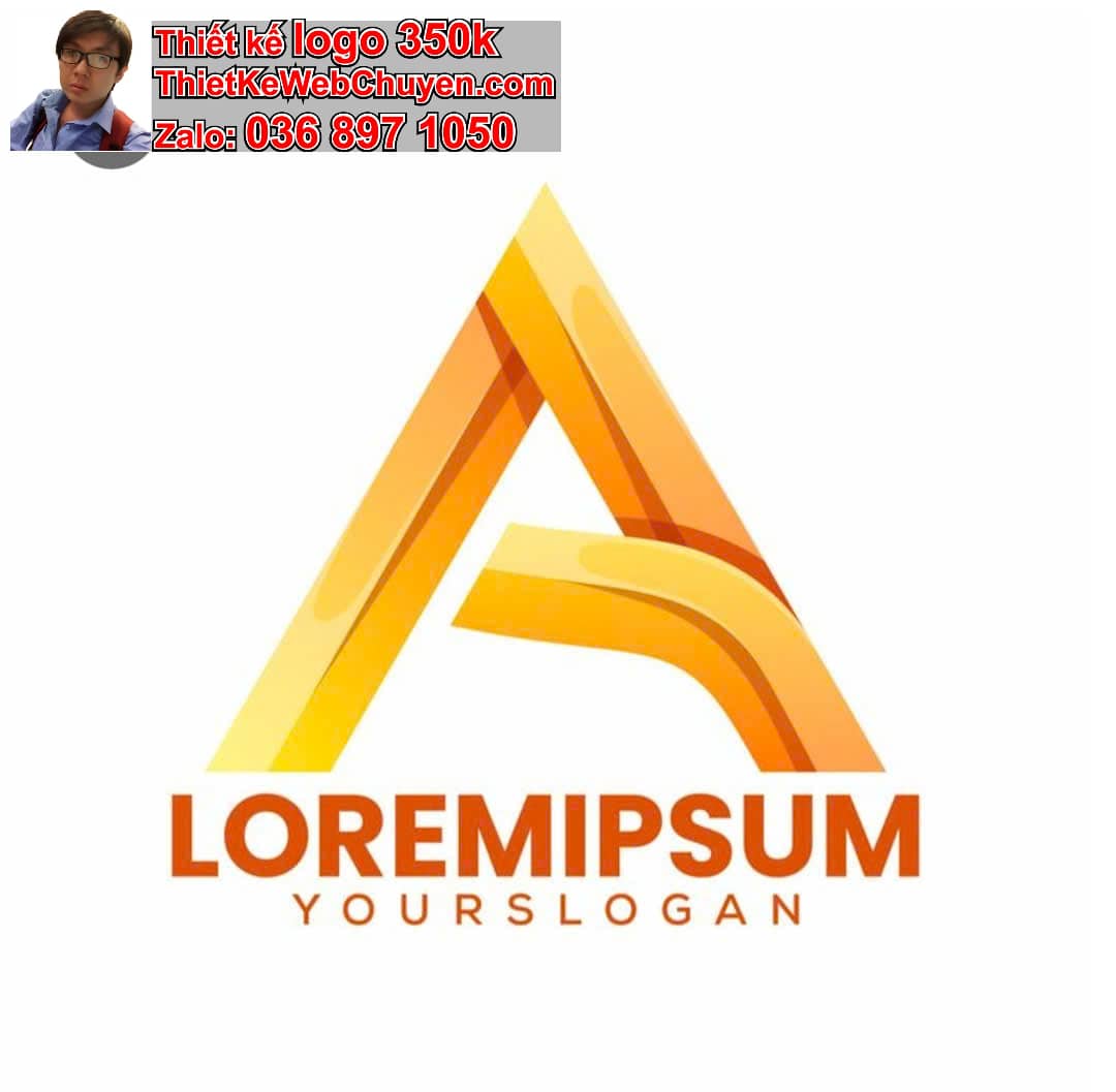Thiết kế logo công ty tên Anh