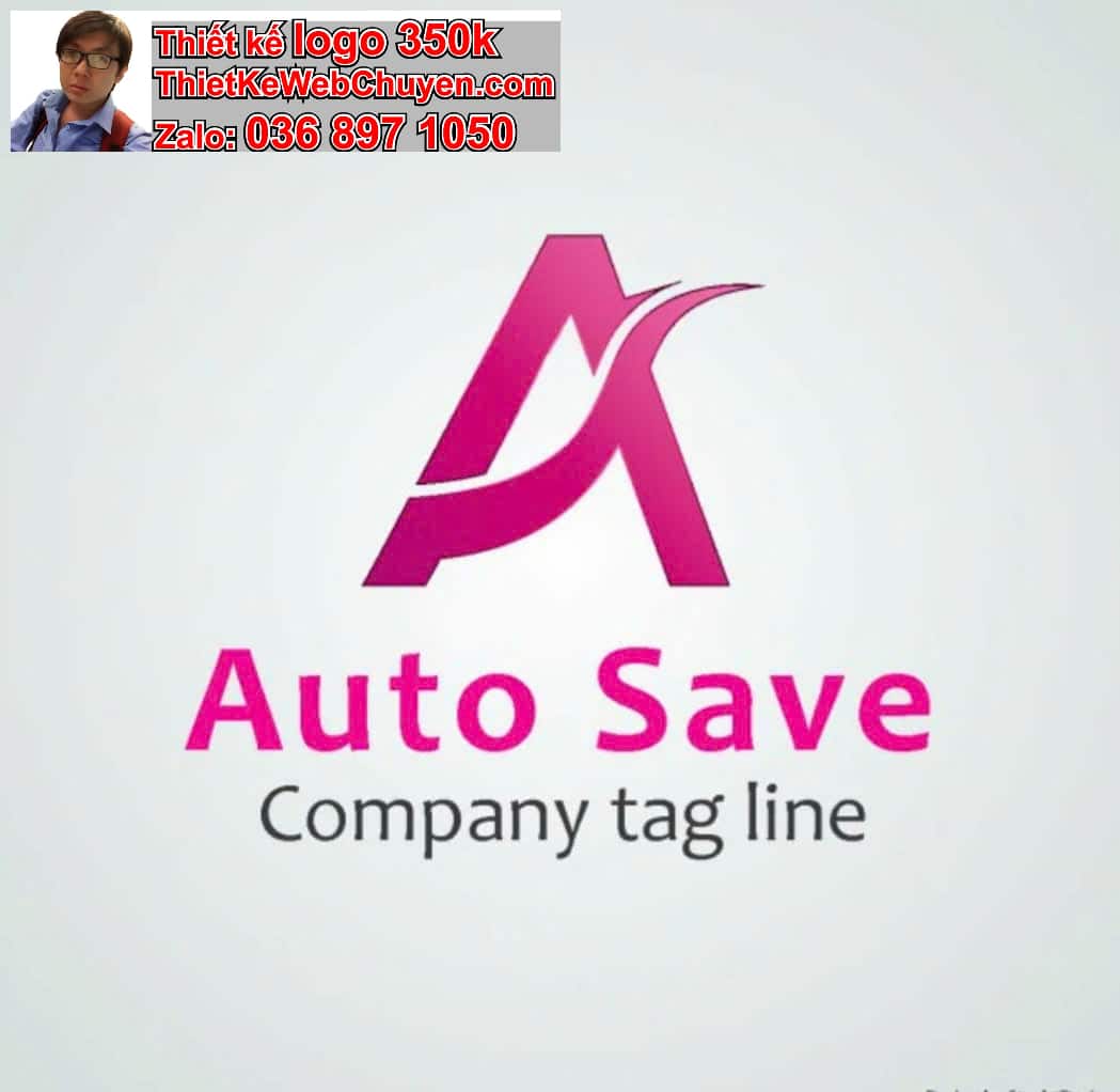 Thiết kế logo công ty tên Anh