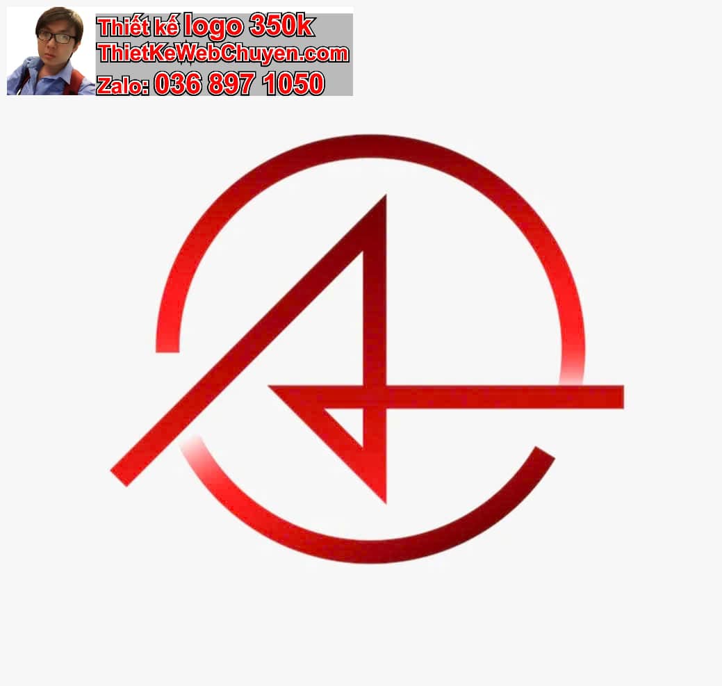 Thiết kế logo công ty tên Anh