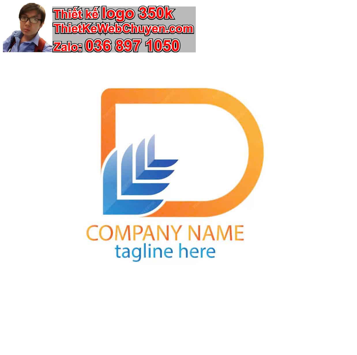 Thiết kế logo công ty tên Đạt 