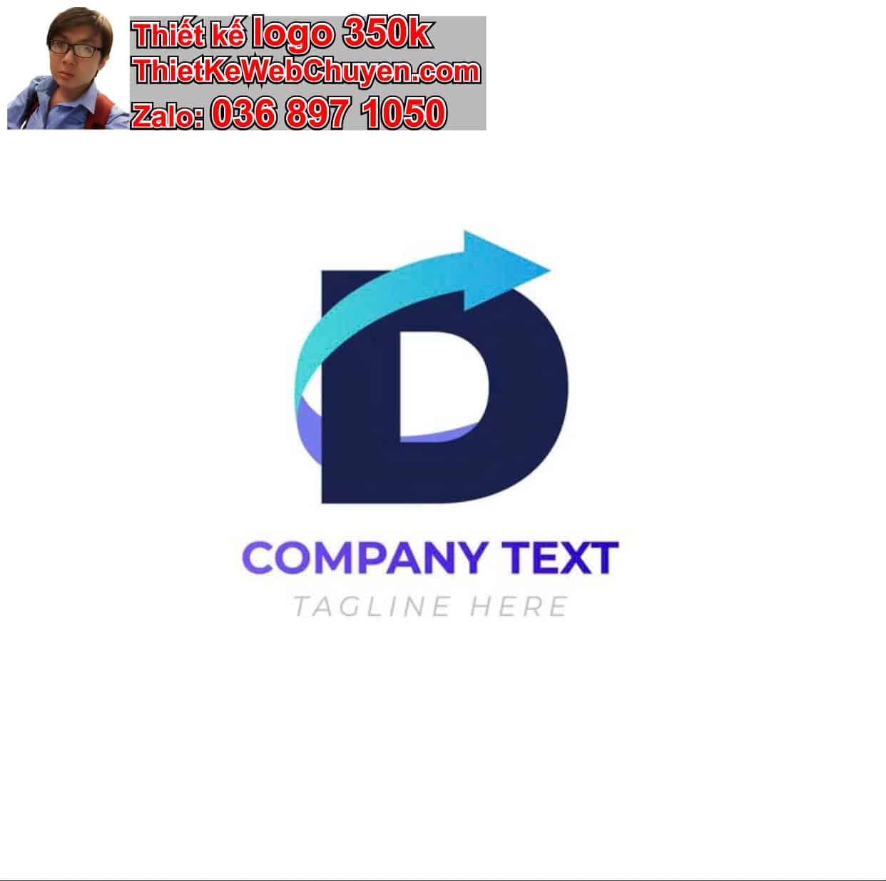 Thiết kế logo công ty tên Đạt 