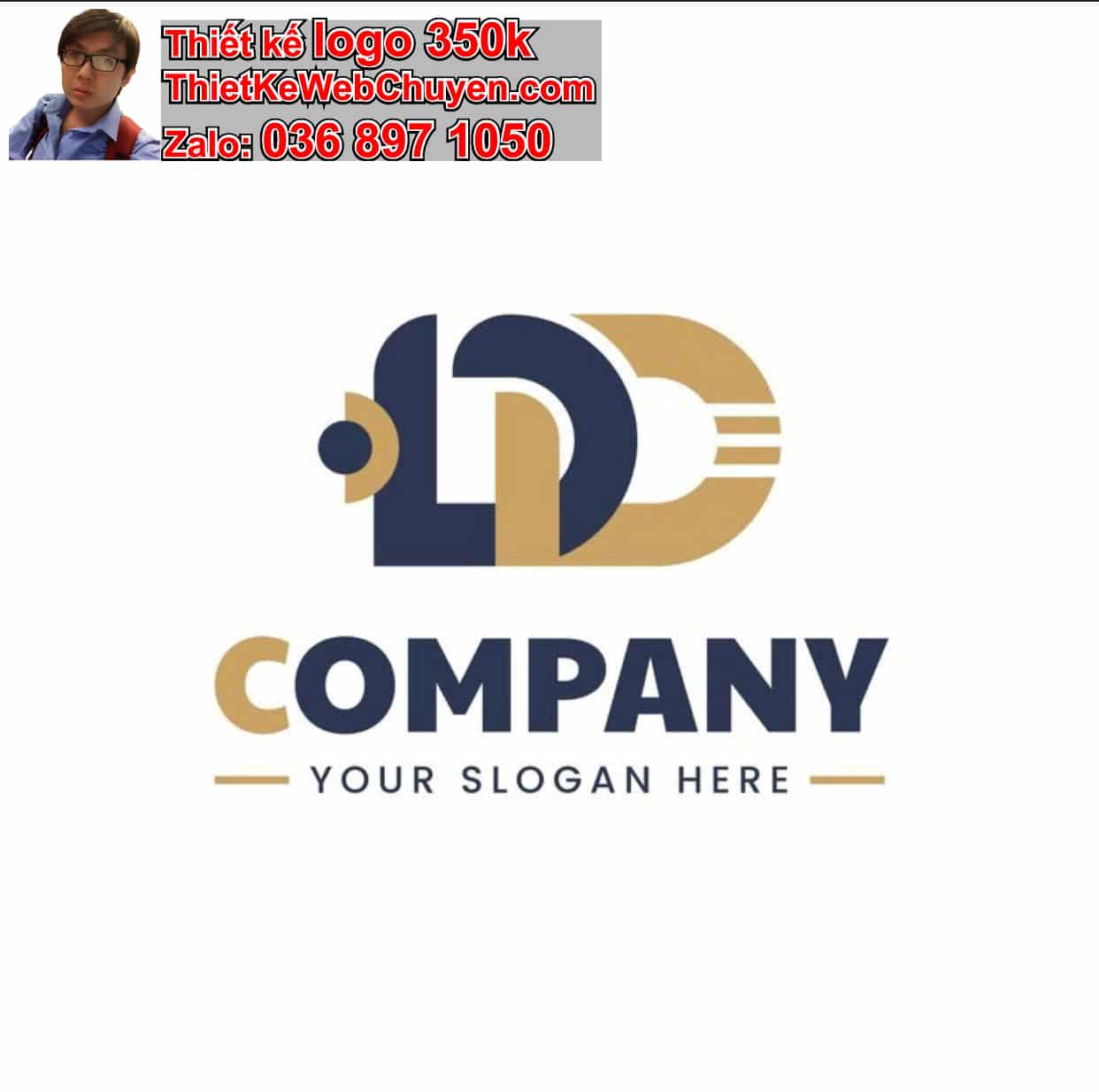 Thiết kế logo công ty tên Đạt 