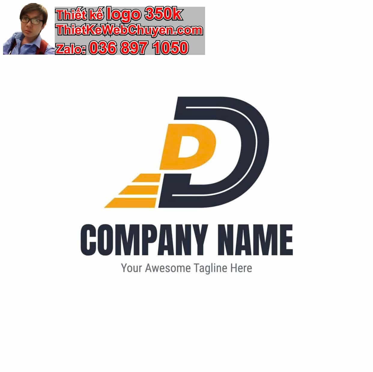 Thiết kế logo công ty tên Dũng