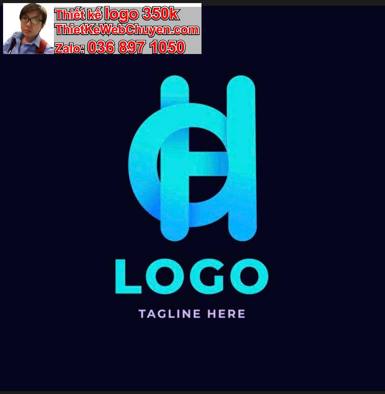 Thiết kế logo công ty tên Hải