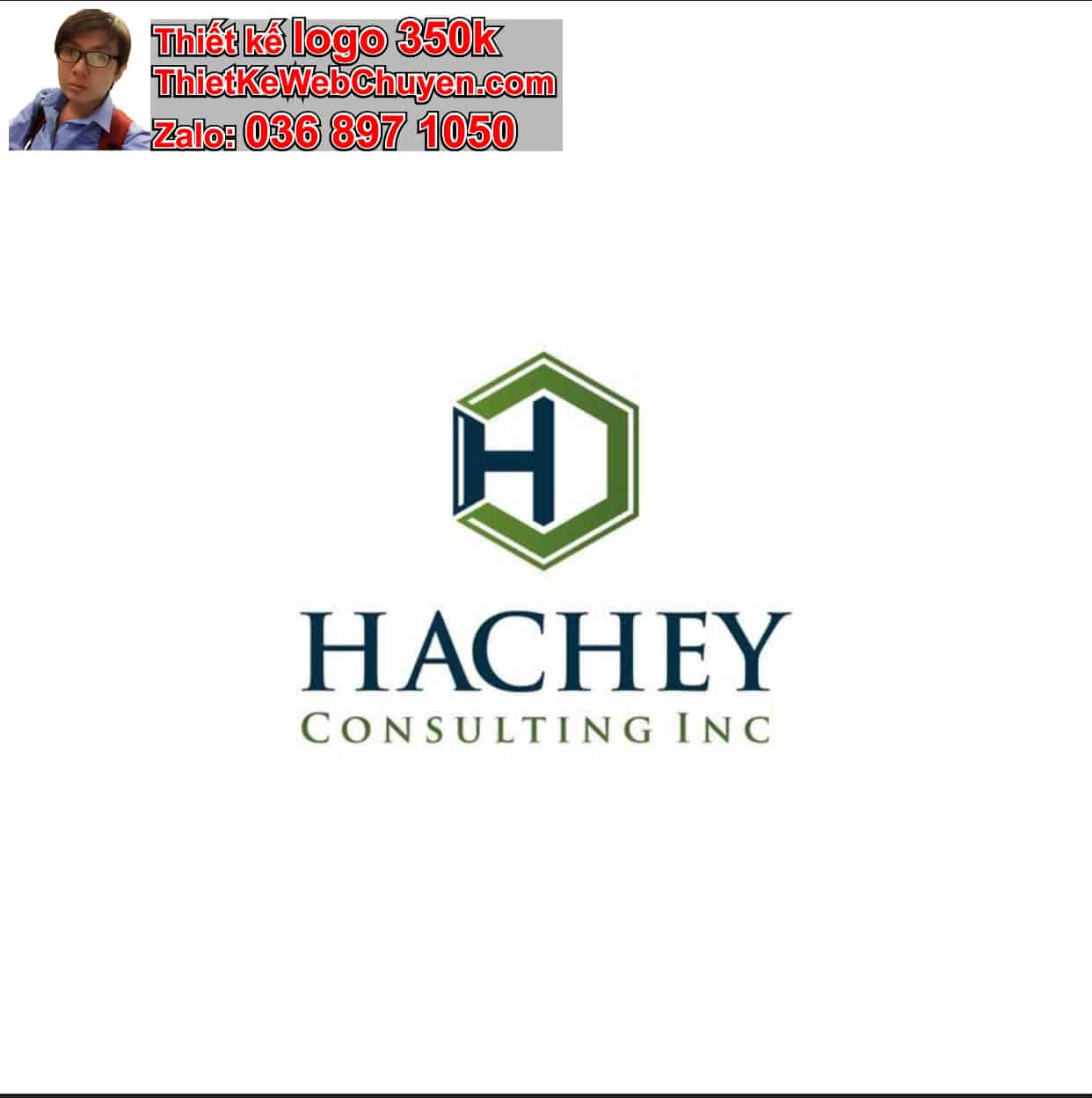 Thiết kế logo công ty tên Hải