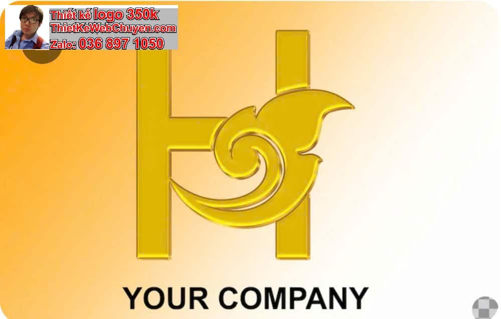 Thiết kế logo công ty tên Hạnh 