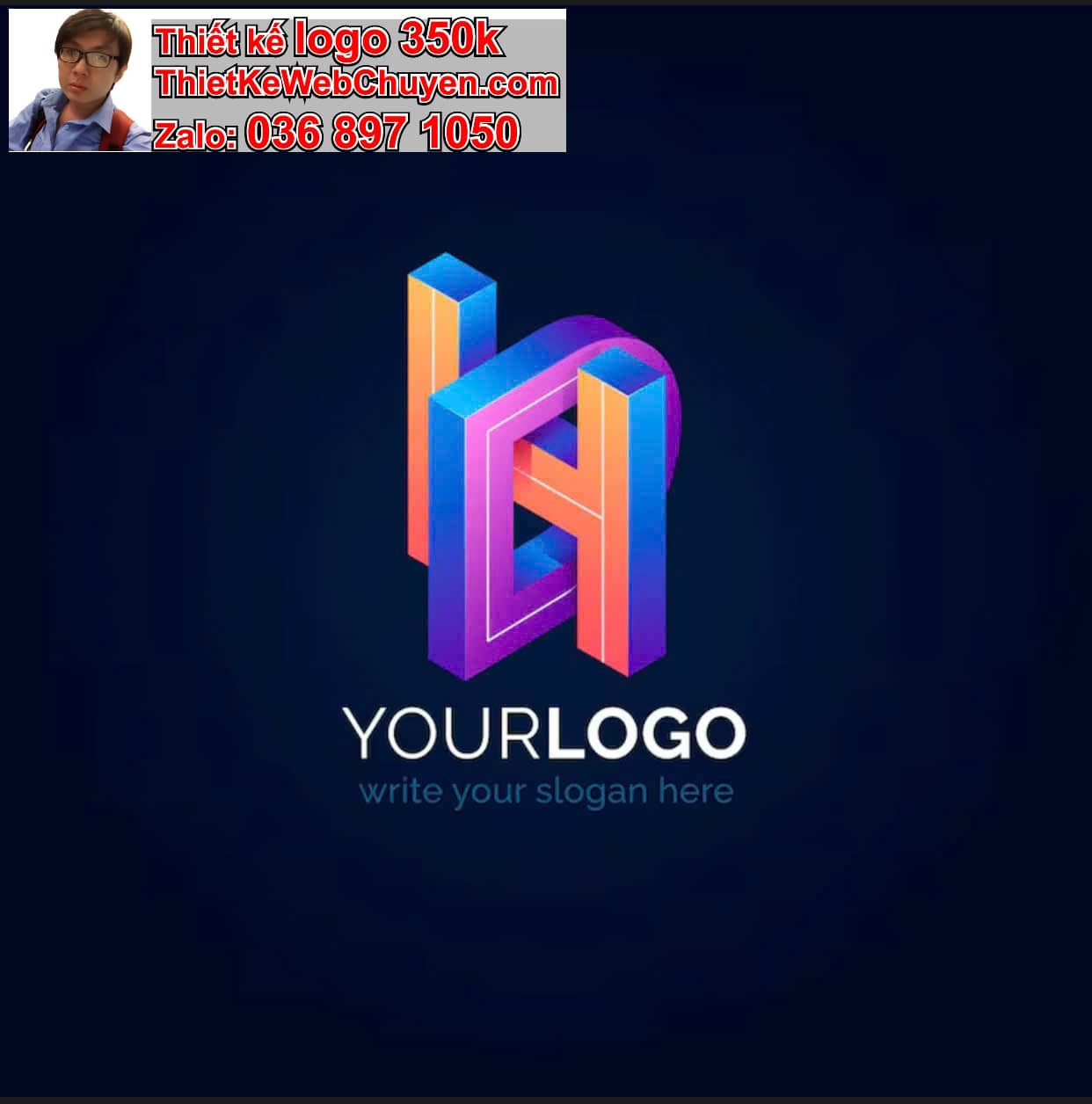 Thiết kế logo công ty tên Hào